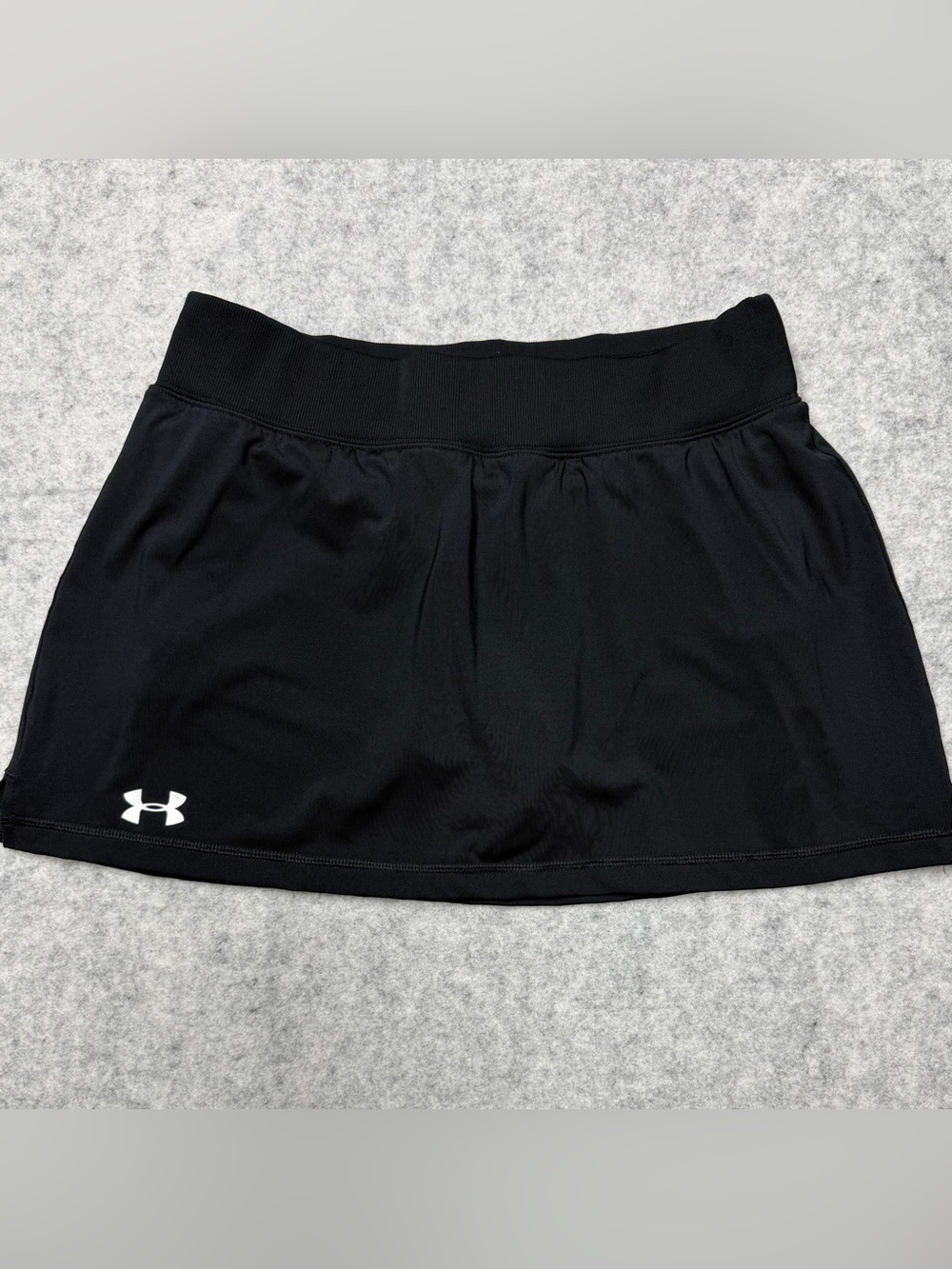 Under Armour HeatGear Women’s Athletic Skort Black Medium w/ Pocket Performance